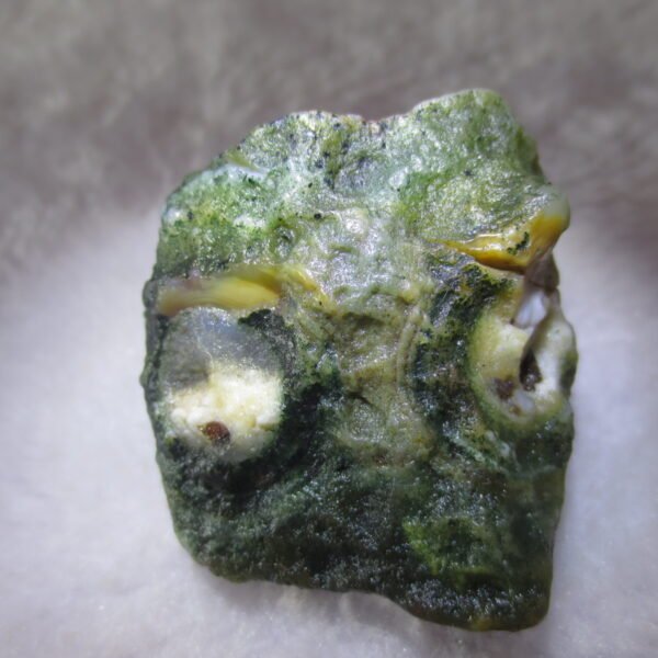 natural thumb eye gobi agate desert raw stone mineral (m125)
