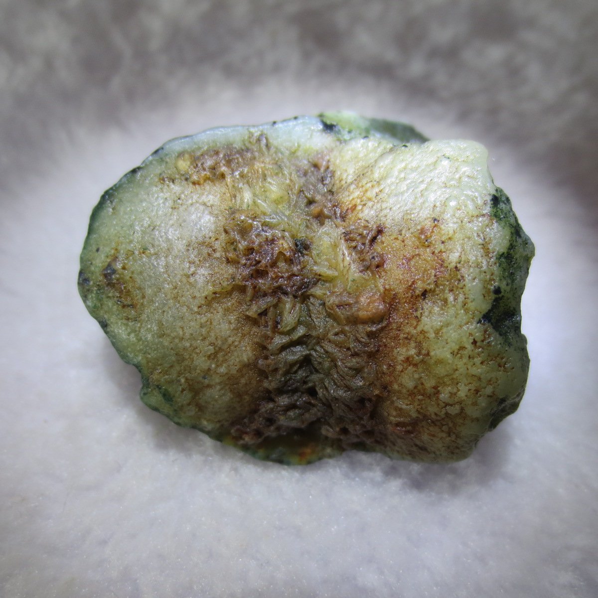 natural thumb eye gobi agate desert raw stone mineral (m125)