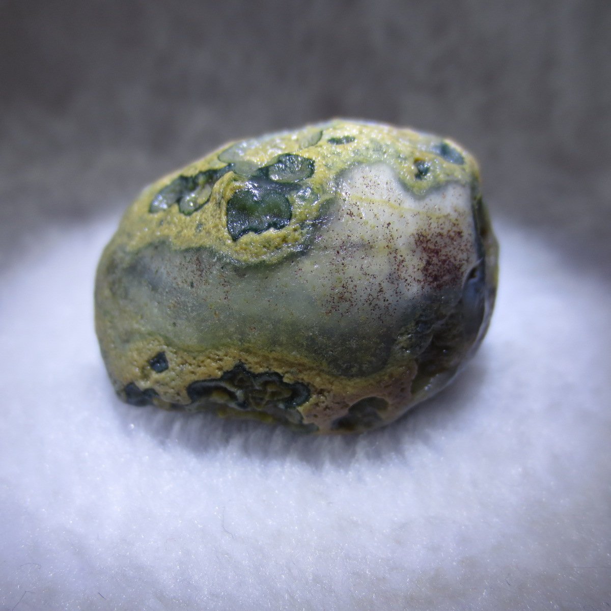 natural thumb eye gobi agate desert raw stone mineral (m127)