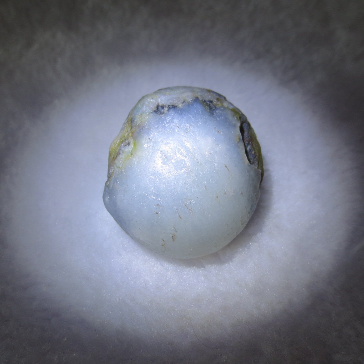 natural thumb eye gobi agate desert raw stone mineral (m129)