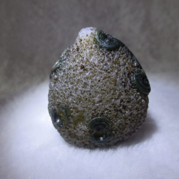 natural thumb eye gobi agate desert raw stone mineral (m132)