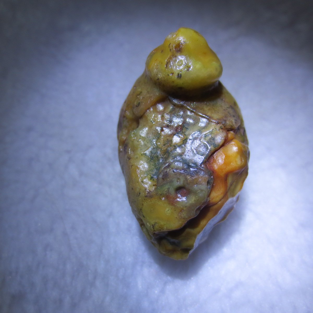 natural thumb eye gobi agate desert raw stone mineral (m155)
