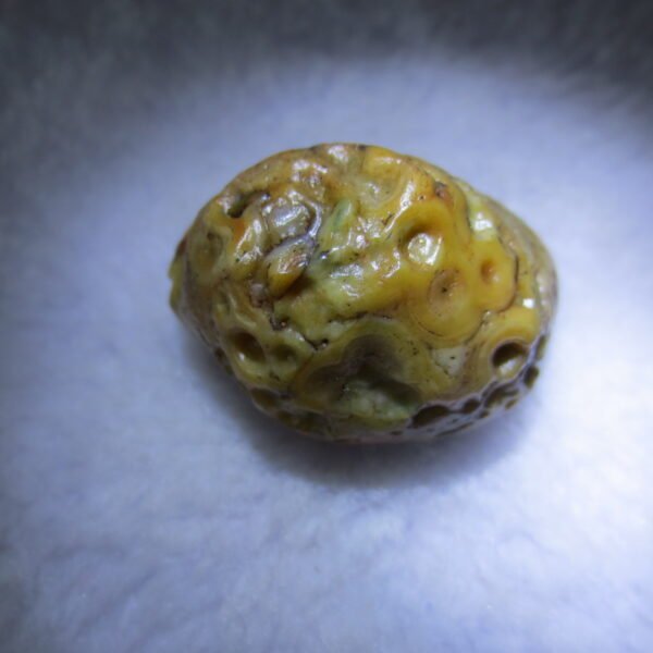 natural thumb eye gobi agate desert raw stone mineral (m155)