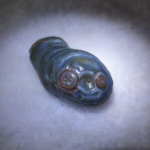 natural thumb eye gobi agate desert raw stone mineral (m165)