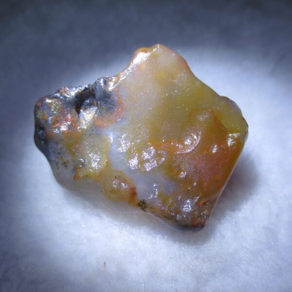 multi color gobi flower agate raw stone natural botryoidal desert agate specimen (k146)