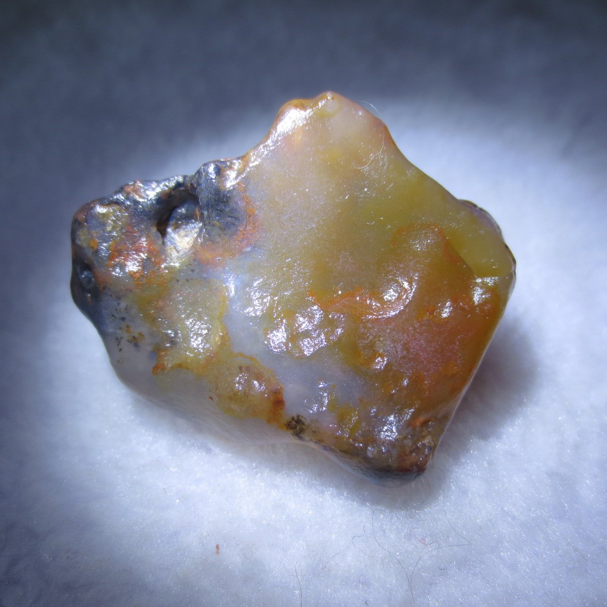 multi color gobi flower agate raw stone natural botryoidal desert agate specimen (k146)