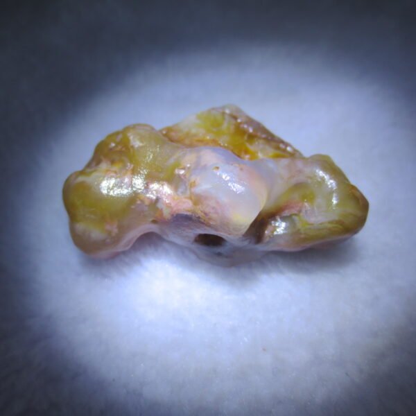multi color gobi flower agate raw stone natural botryoidal desert agate specimen (k130)