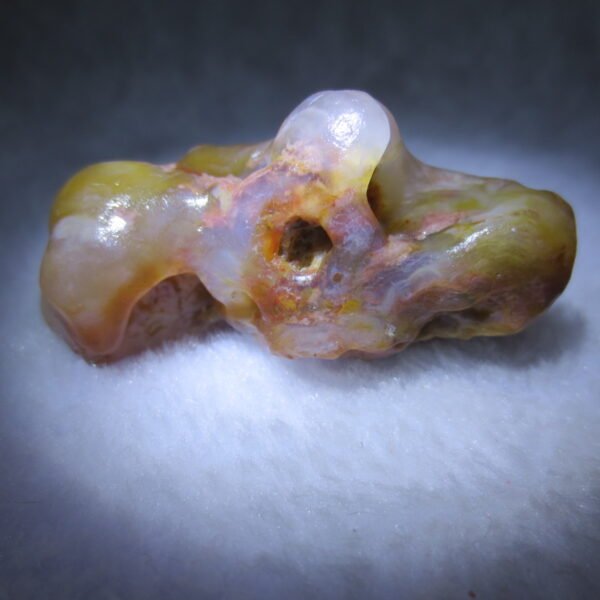 multi color gobi flower agate raw stone natural botryoidal desert agate specimen (k130)