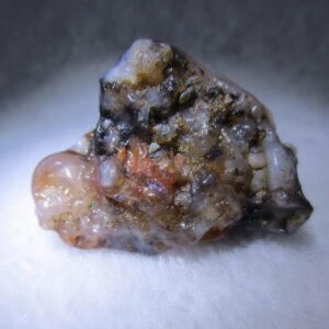 multi color gobi flower agate raw stone natural botryoidal desert agate specimen (k121)