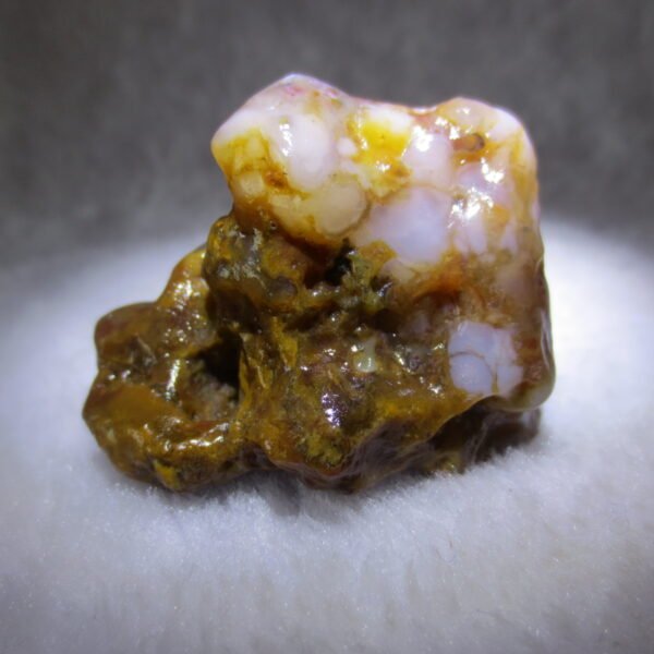multi color gobi flower agate raw stone natural botryoidal desert agate specimen (k105)