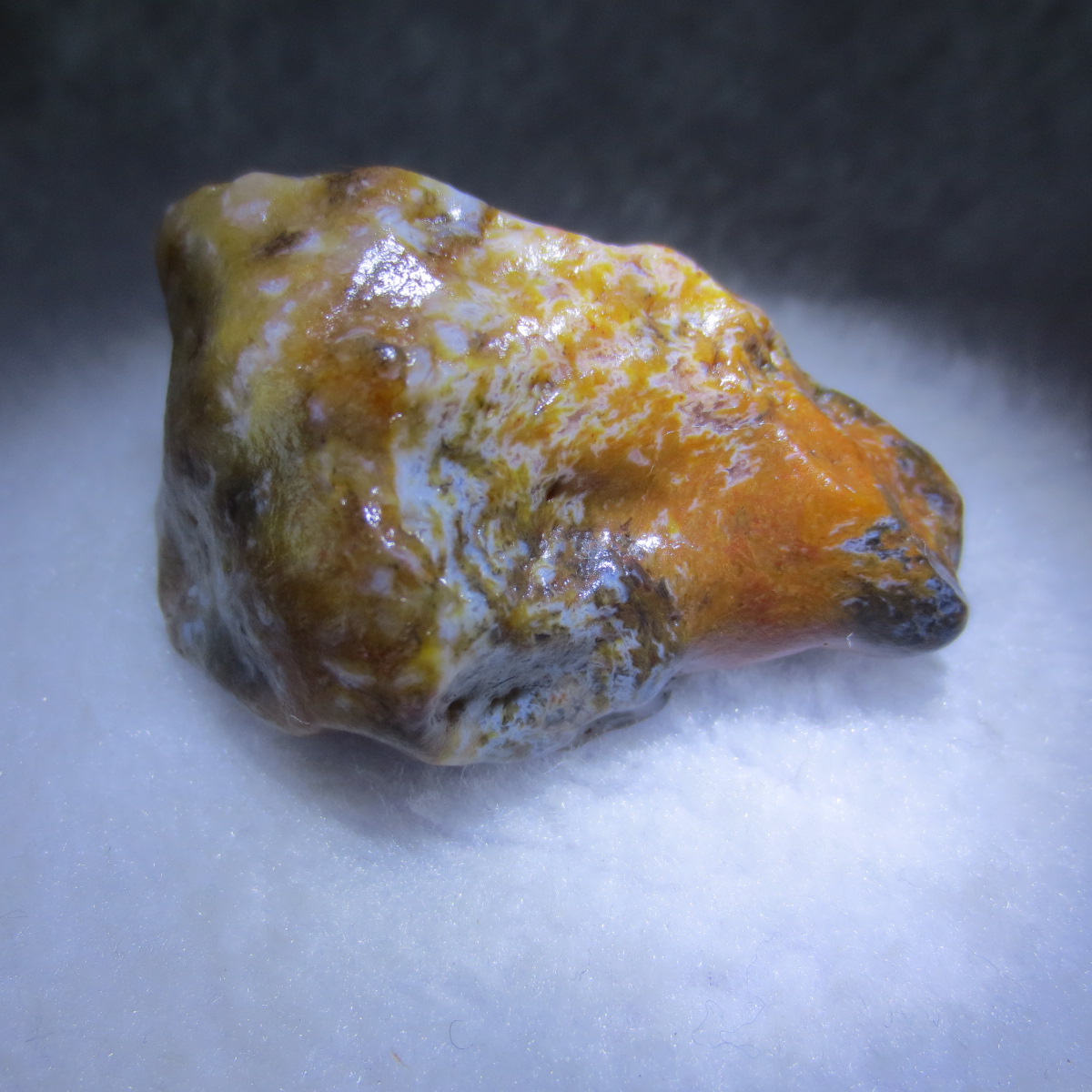 multi color gobi flower agate raw stone natural botryoidal desert agate specimen (k104)
