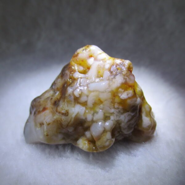 multi color gobi flower agate raw stone natural botryoidal desert agate specimen (k103)