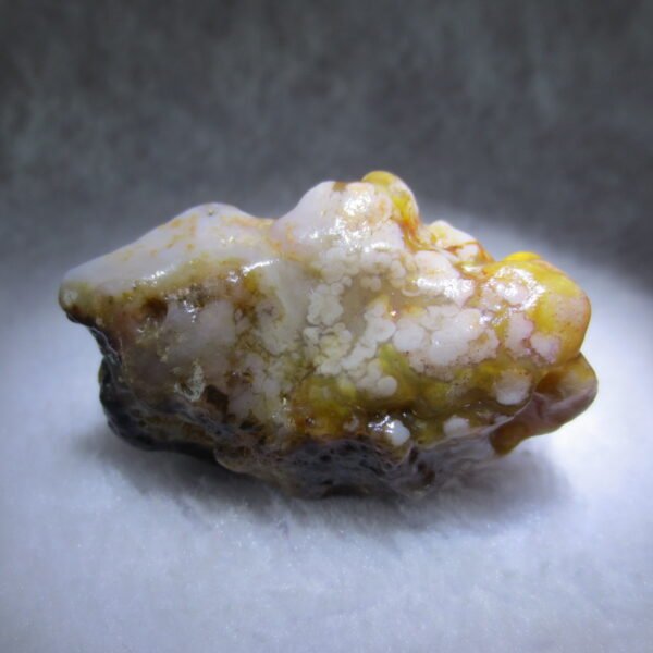 multi color gobi flower agate raw stone natural botryoidal desert agate specimen (k103)