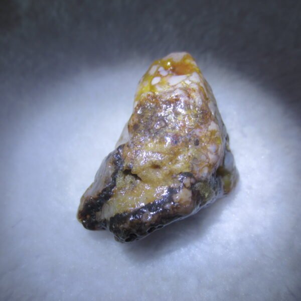 multi color gobi flower agate raw stone natural botryoidal desert agate specimen (k103)