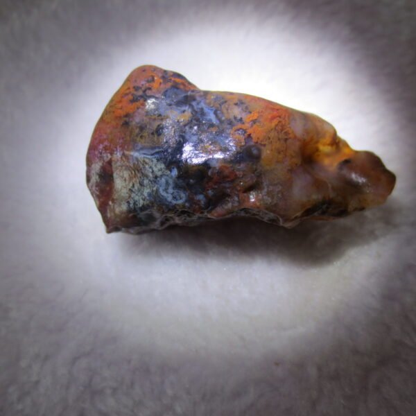 multi color gobi flower agate raw stone natural botryoidal desert agate specimen (k100)