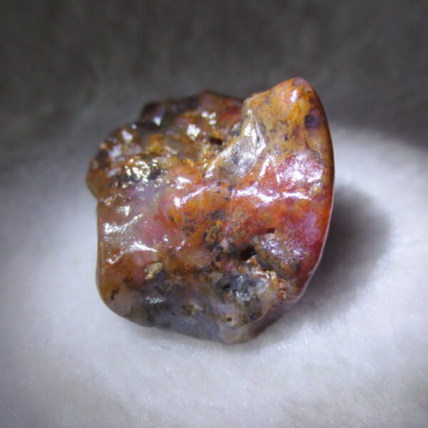 multi color gobi flower agate raw stone natural botryoidal desert agate specimen (k100)