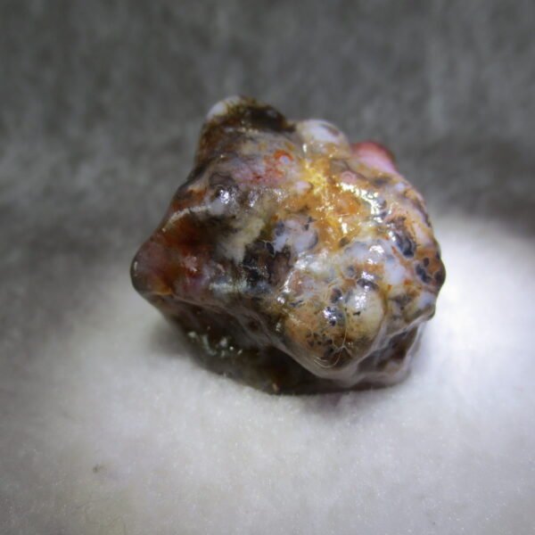 multi color gobi flower agate raw stone natural botryoidal desert agate specimen (k96)