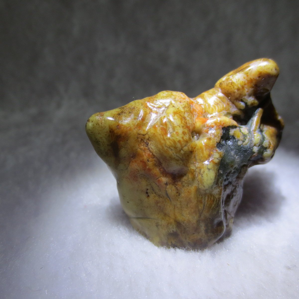 multi color gobi flower agate raw stone natural botryoidal desert agate specimen (k92)