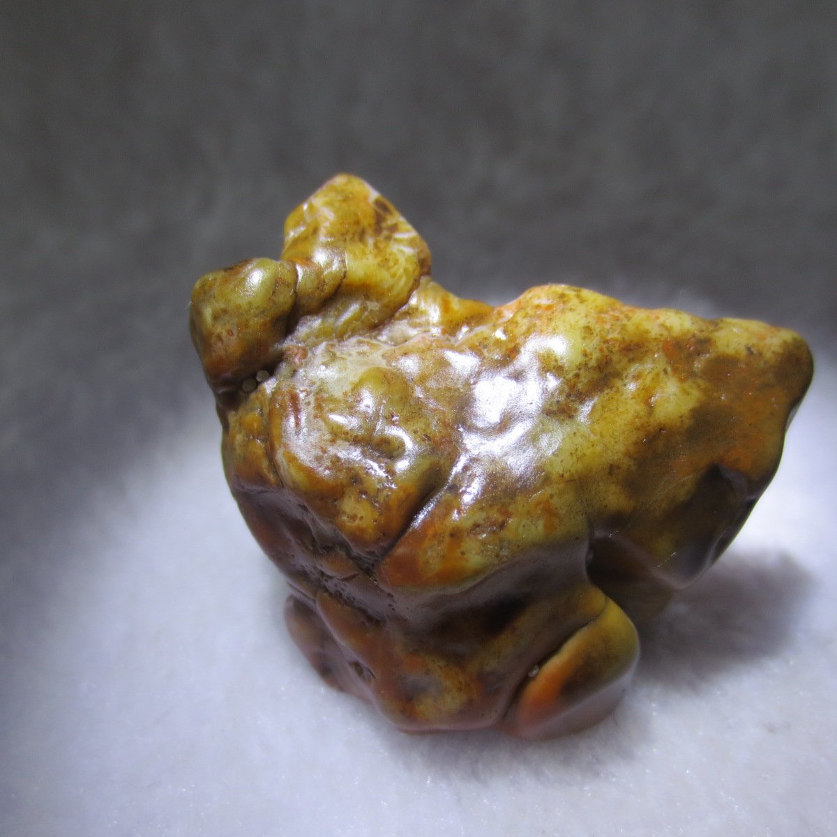 multi color gobi flower agate raw stone natural botryoidal desert agate specimen (k92)