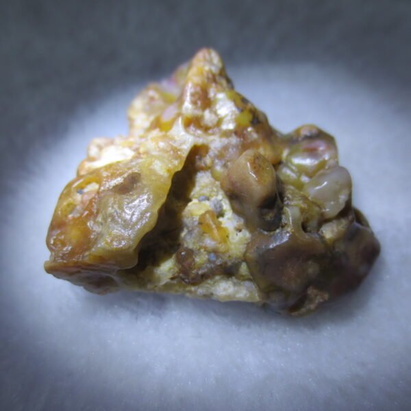 multi color gobi flower agate raw stone natural botryoidal desert agate specimen (k83)