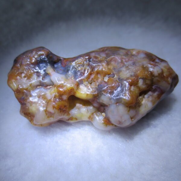 multi color gobi flower agate raw stone natural botryoidal desert agate specimen (k82)