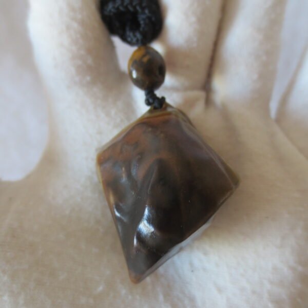 natural gobi agate pendant healing crystal jewelry (d122)