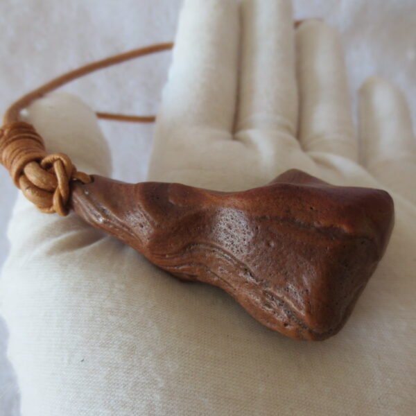 natural gobi agate pendant healing crystal jewelry (3435)