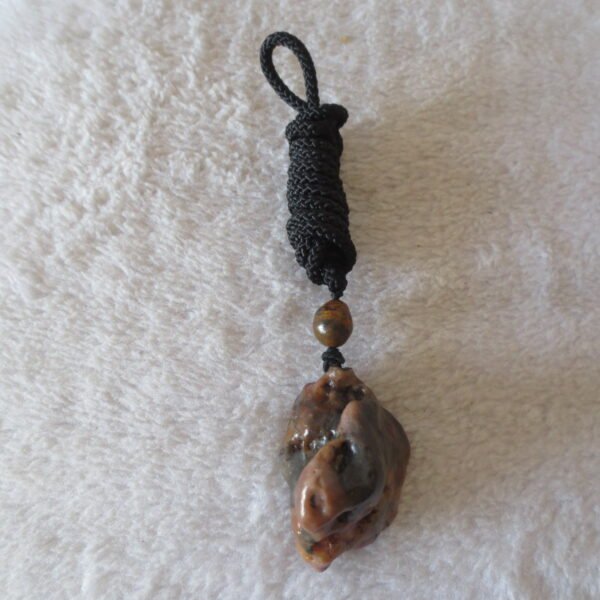 natural gobi agate pendant healing crystal jewelry (d123)