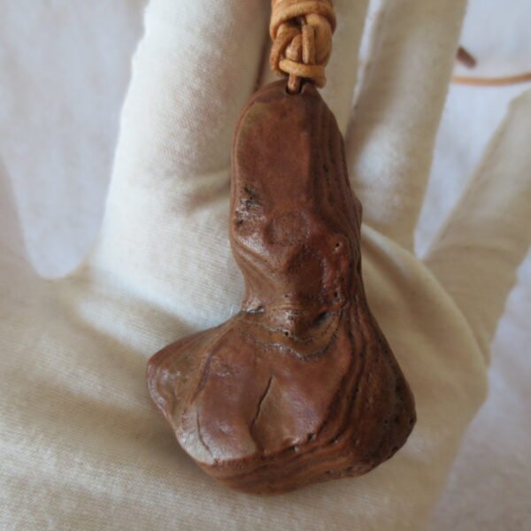 natural gobi agate pendant healing crystal jewelry (3435)
