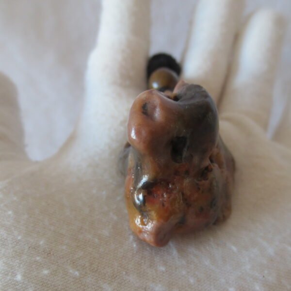 natural gobi agate pendant healing crystal jewelry (d123)