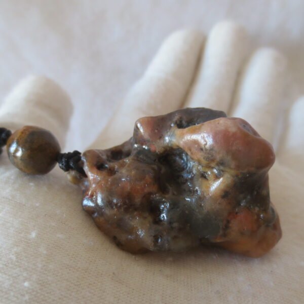natural gobi agate pendant healing crystal jewelry (d123)