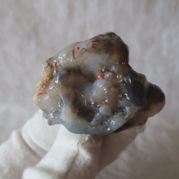 multi color gobi flower agate raw stone natural botryoidal desert agate specimen (k121)