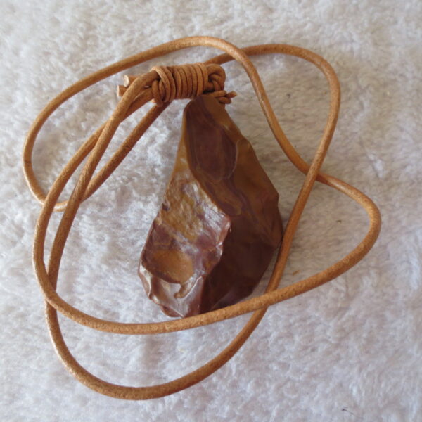 natural gobi agate pendant healing crystal jewelry (3438)