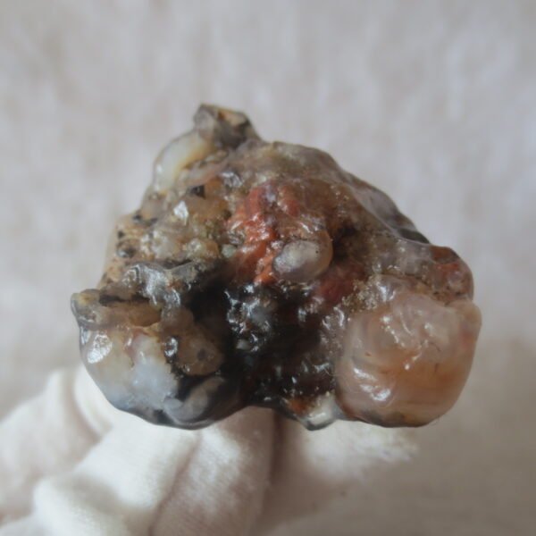 multi color gobi flower agate raw stone natural botryoidal desert agate specimen (k121)