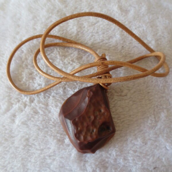 natural gobi agate pendant healing crystal jewelry (3439)