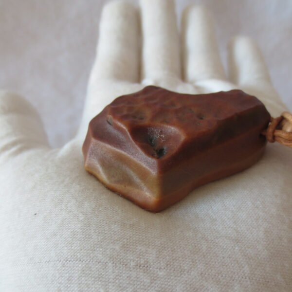 natural gobi agate pendant healing crystal jewelry (3439)