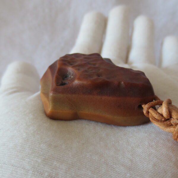 natural gobi agate pendant healing crystal jewelry (3439)