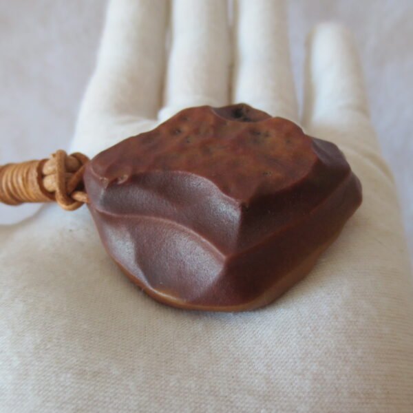 natural gobi agate pendant healing crystal jewelry (3439)