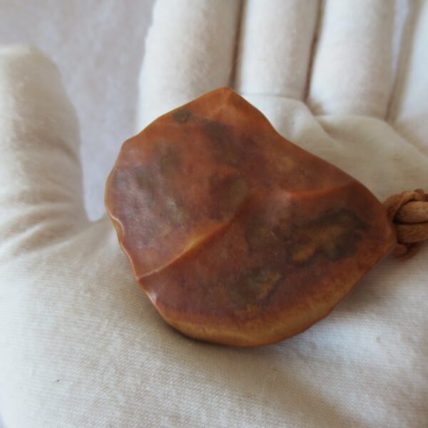 natural gobi agate pendant healing crystal jewelry (3439)