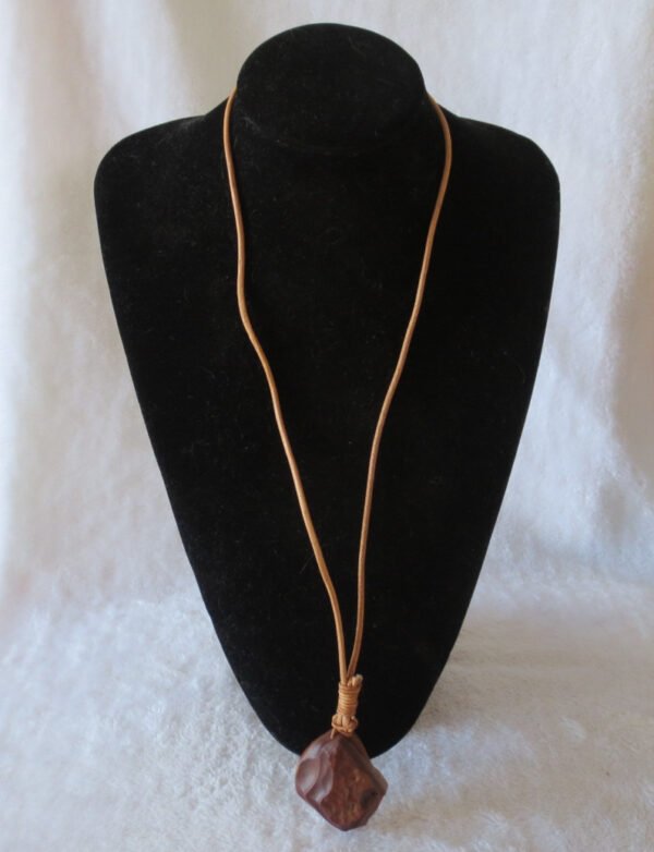 natural gobi agate pendant healing crystal jewelry (3439)