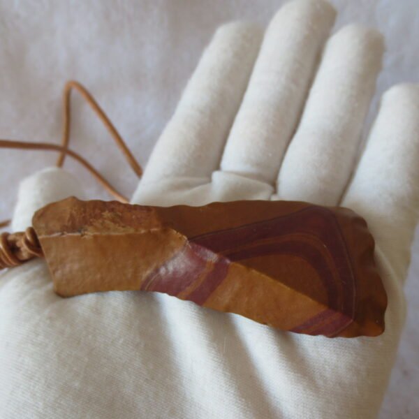 natural gobi agate pendant healing crystal jewelry (3440)