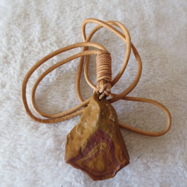 natural gobi agate pendant healing crystal jewelry (3442)