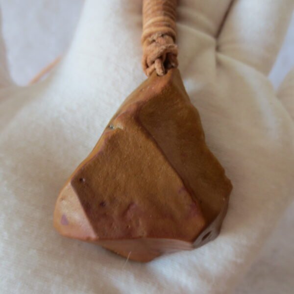 natural gobi agate pendant healing crystal jewelry (3442)