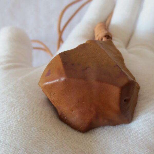 natural gobi agate pendant healing crystal jewelry (3442)