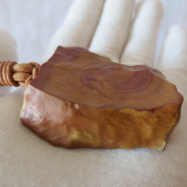 natural gobi agate pendant healing crystal jewelry (3443)