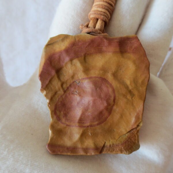 natural gobi agate pendant healing crystal jewelry (3443)