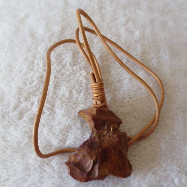 natural gobi agate pendant healing crystal jewelry (3444)
