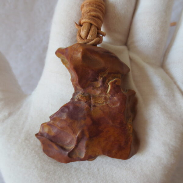 natural gobi agate pendant healing crystal jewelry (3444)
