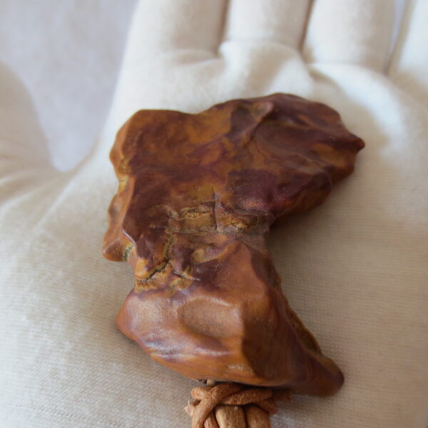 natural gobi agate pendant healing crystal jewelry (3444)