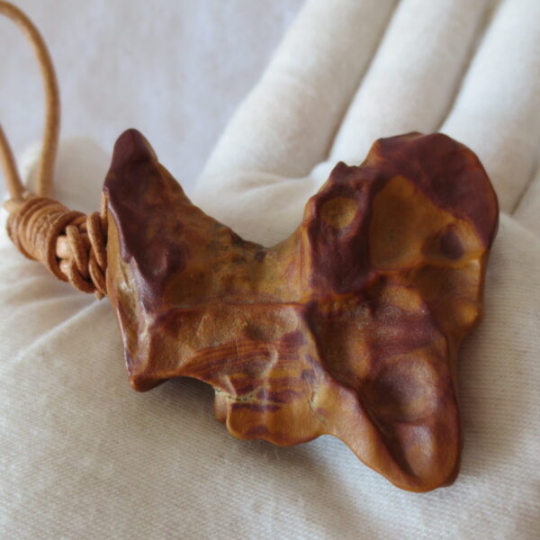 natural gobi agate pendant healing crystal jewelry (3444)
